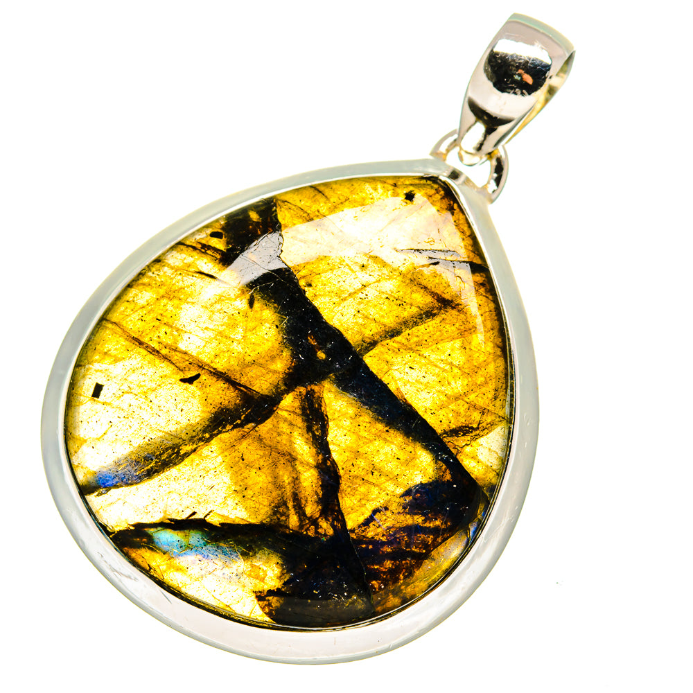 Labradorite Pendants handcrafted by Anasilvercos - PD13369