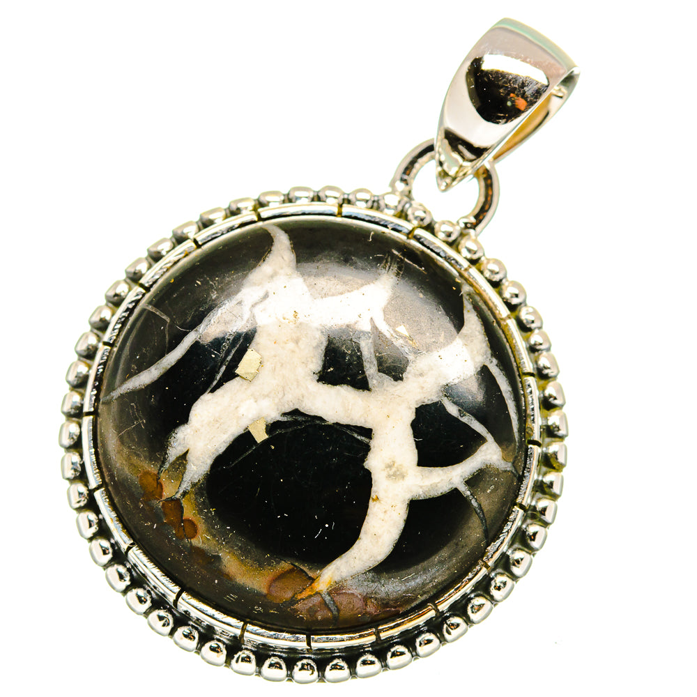 Septarian Geode Pendants handcrafted by Anasilvercos - PD13379