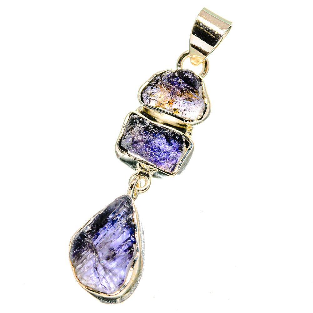 Tanzanite Pendants handcrafted by Anasilvercos - PD13406