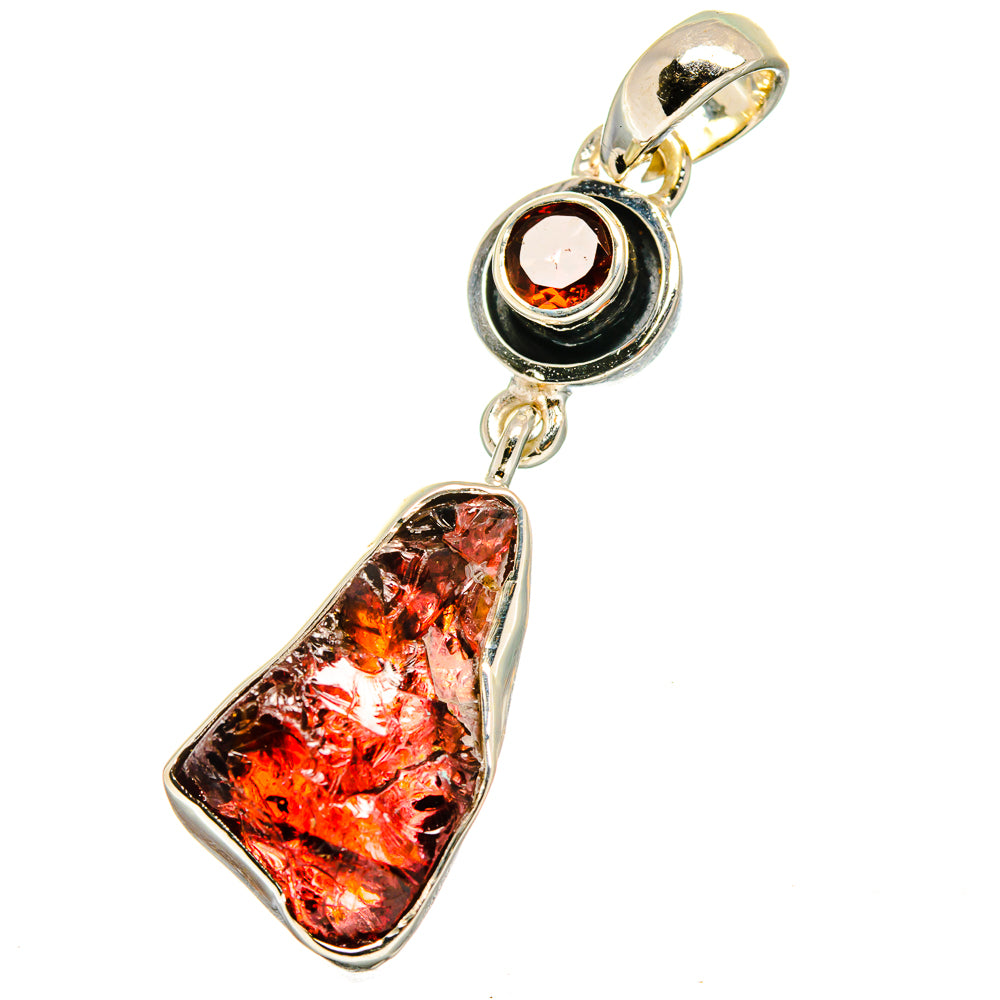 Garnet Pendants handcrafted by Anasilvercos - PD13407