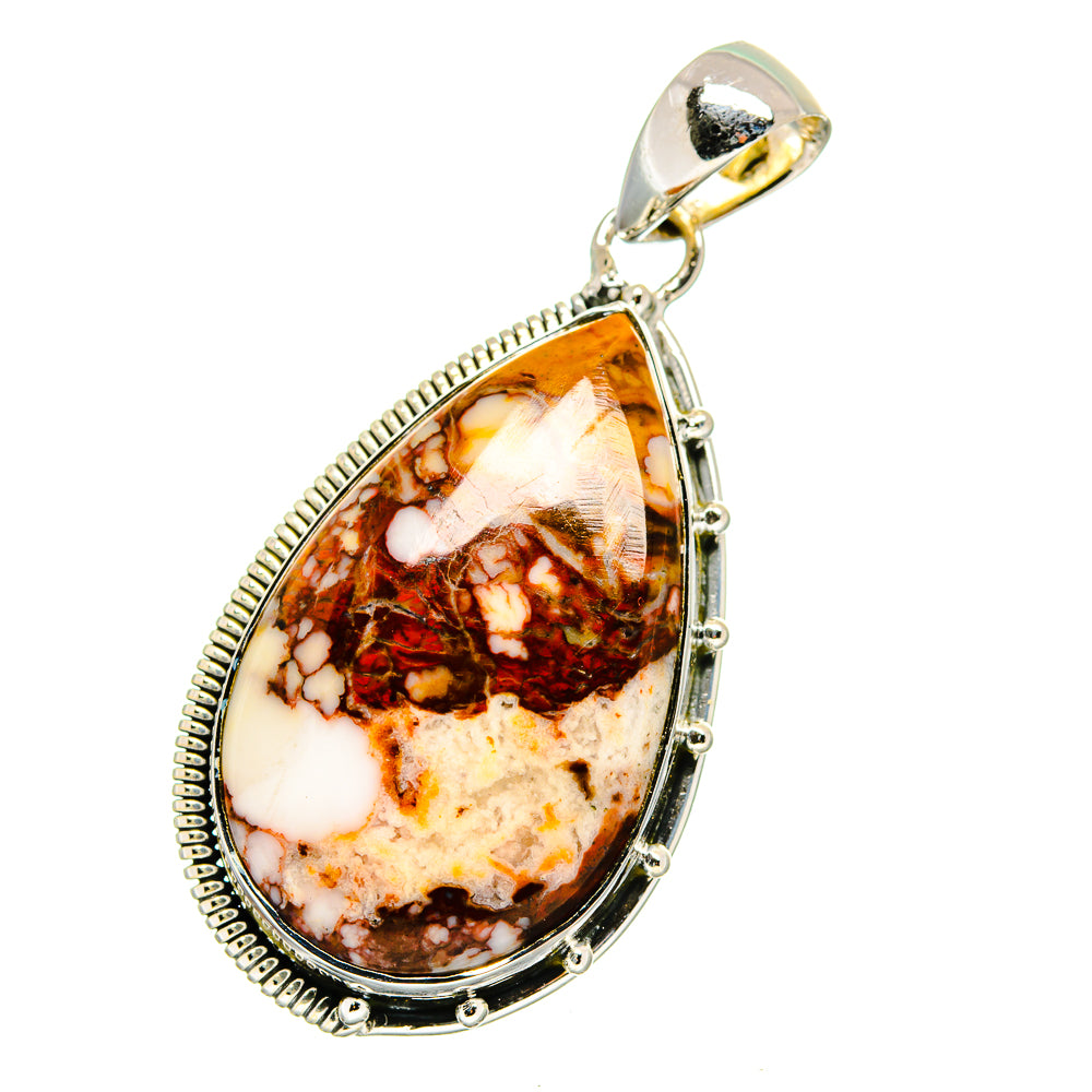 Wild Horse Jasper Pendants handcrafted by Anasilvercos - PD13418