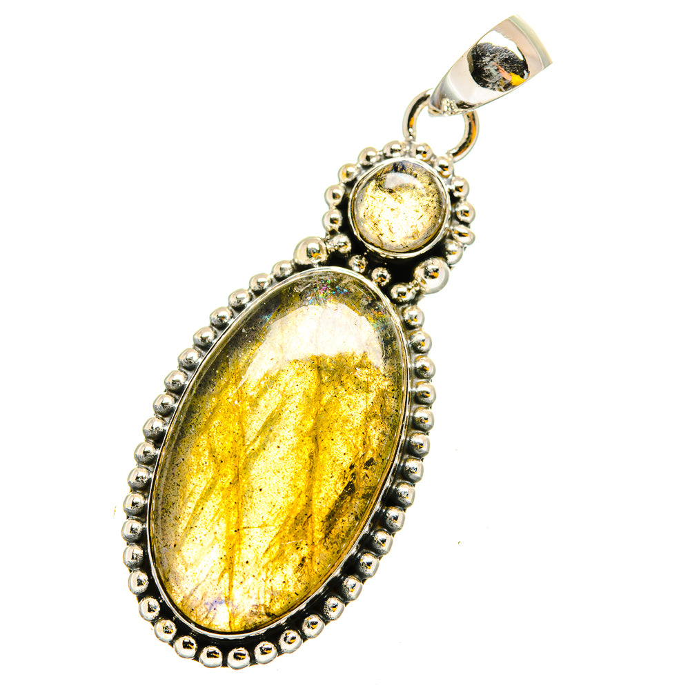 Labradorite Pendants handcrafted by Anasilvercos - PD13435