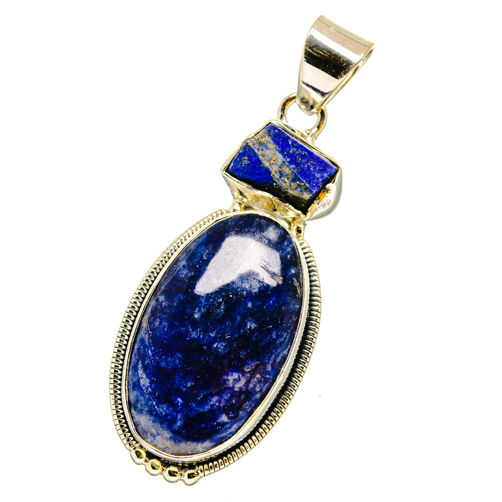 Sodalite Pendants handcrafted by Anasilvercos - PD13458