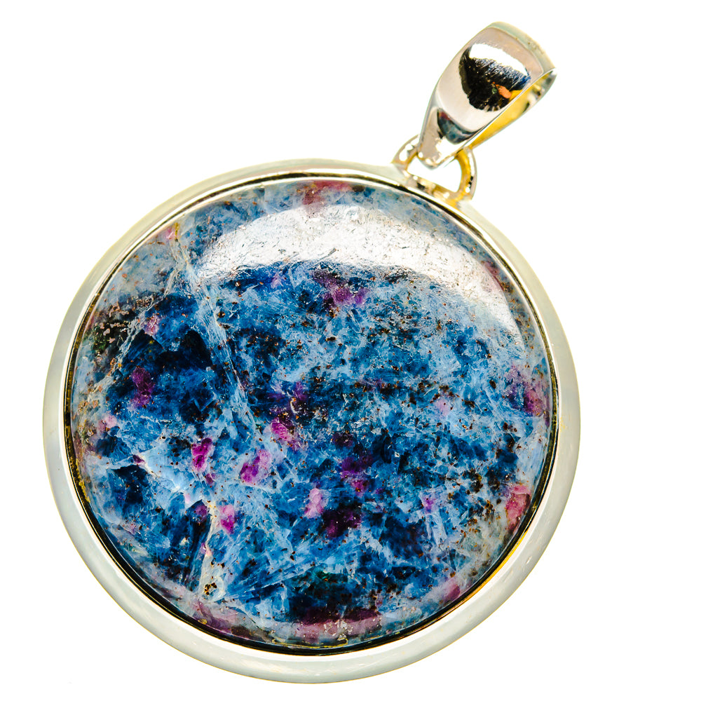 Ruby Fuchsite Pendants handcrafted by Anasilvercos - PD13467