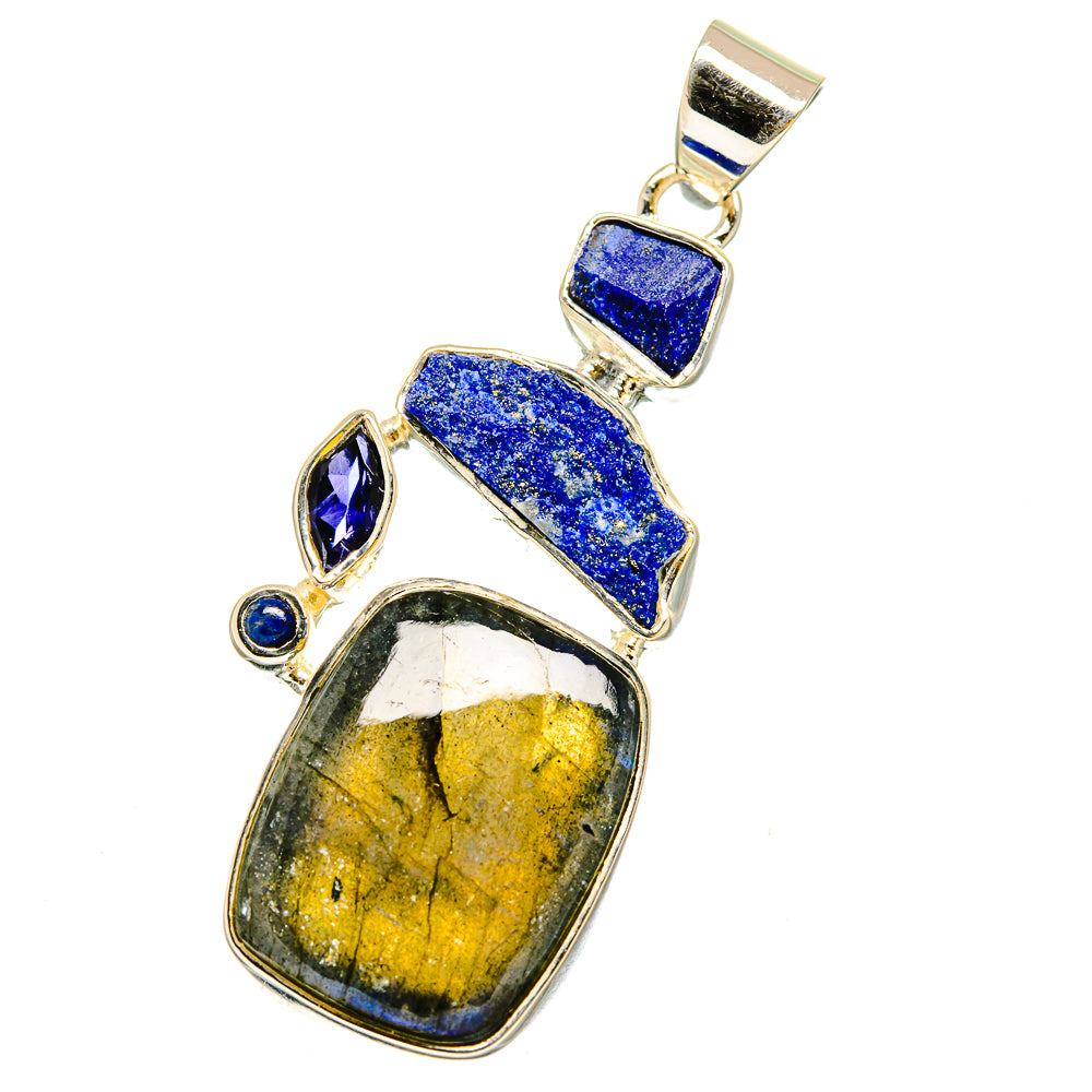Labradorite Pendants handcrafted by Anasilvercos - PD13473