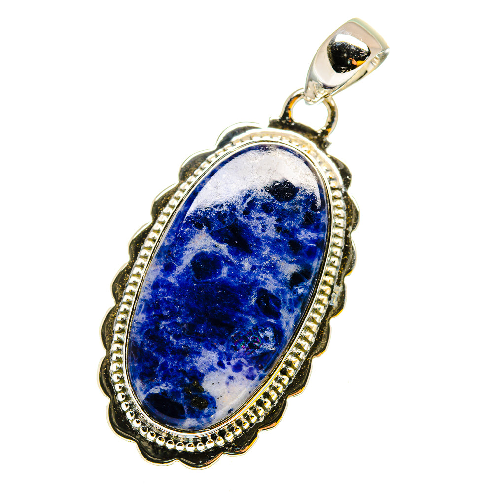 Sodalite Pendants handcrafted by Anasilvercos - PD13482