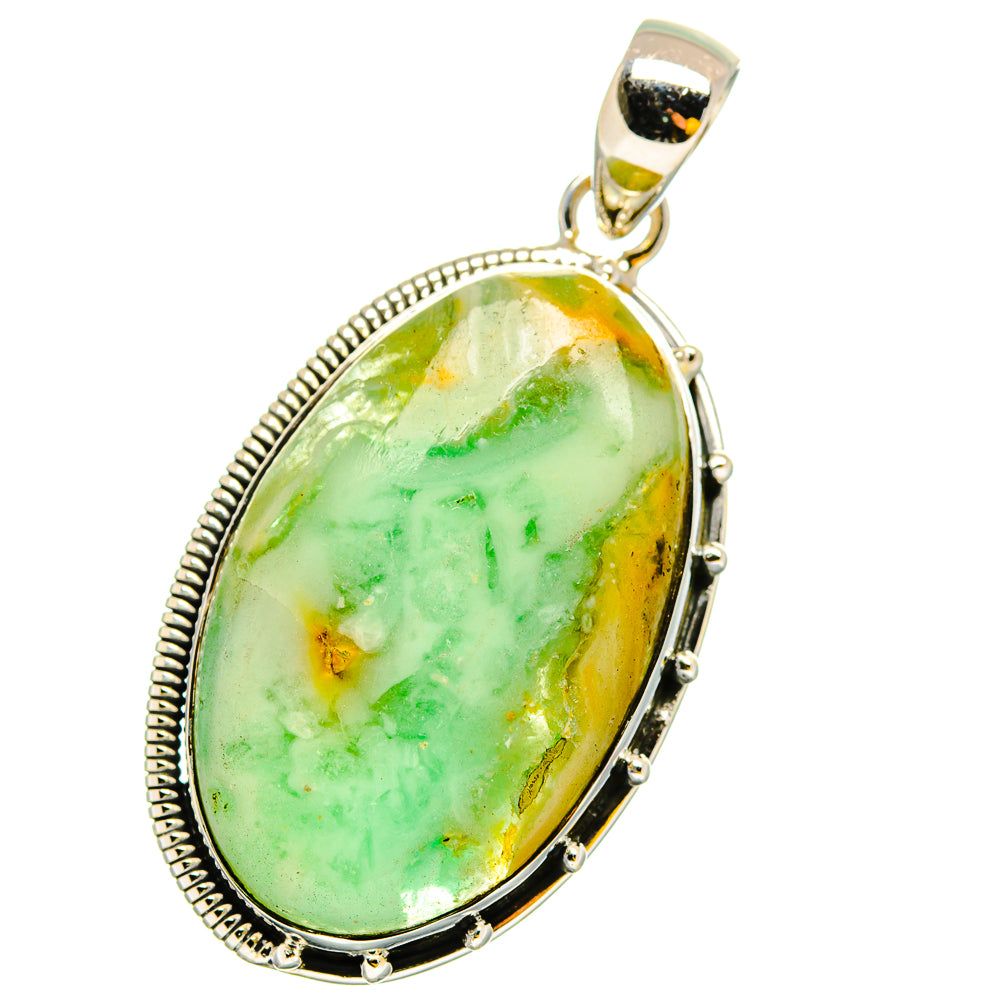 Peruvian Opal Pendants handcrafted by Anasilvercos - PD13486