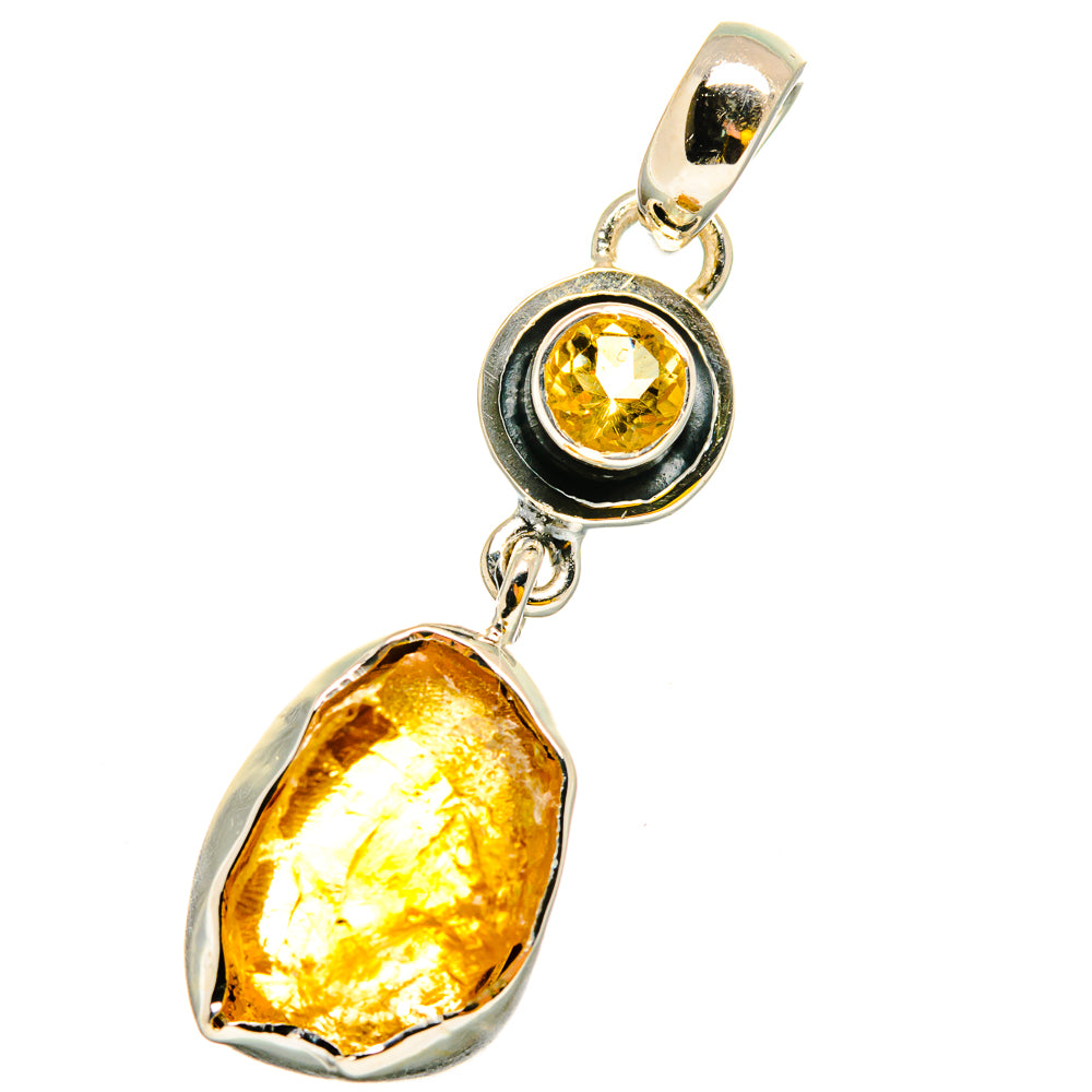 Citrine Pendants handcrafted by Anasilvercos - PD13487
