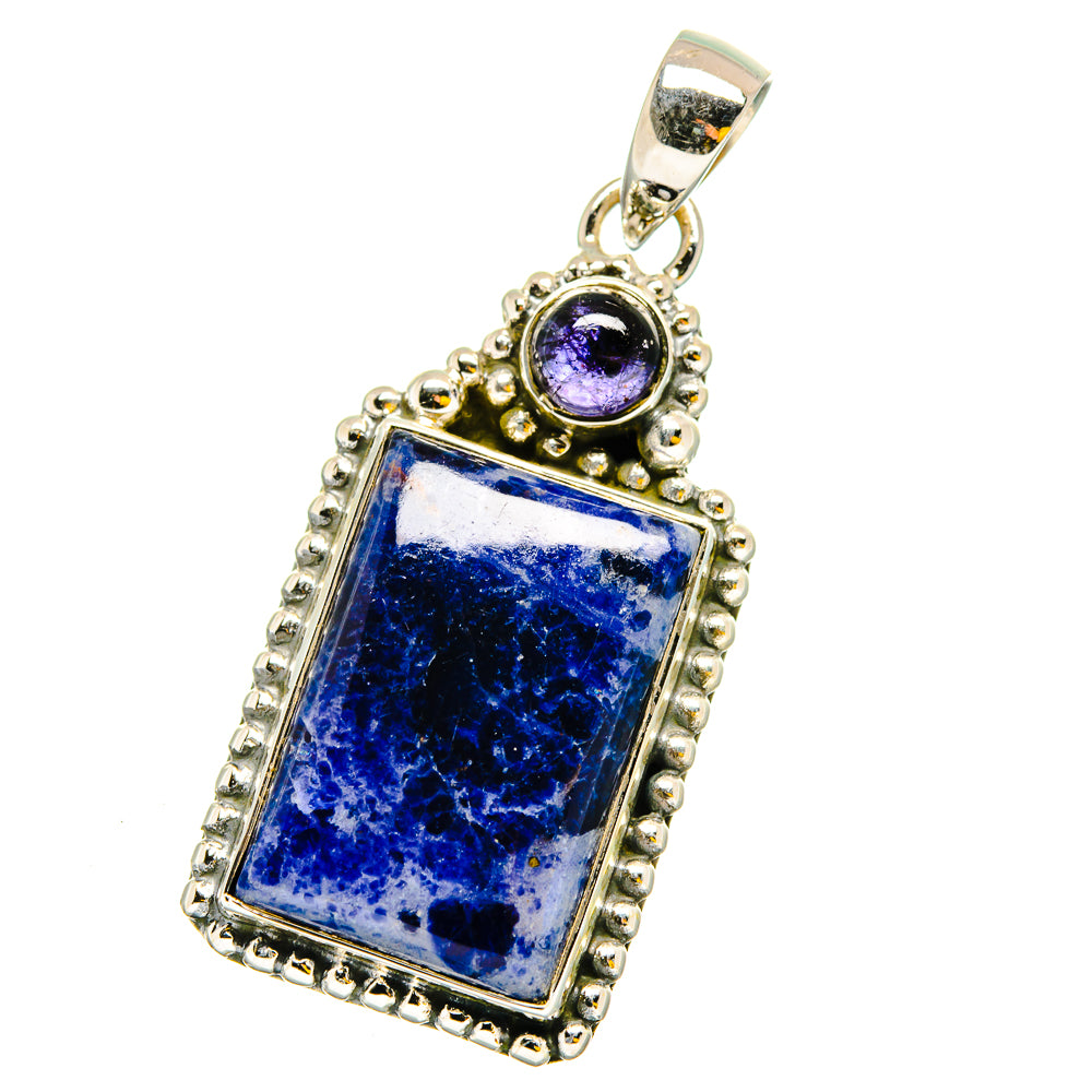 Sodalite Pendants handcrafted by Anasilvercos - PD13497