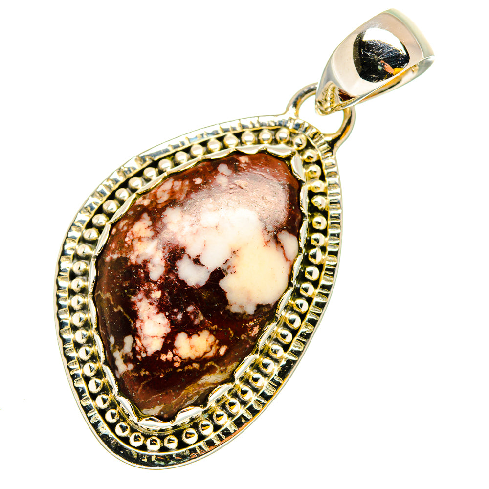 Wild Horse Jasper Pendants handcrafted by Anasilvercos - PD13498