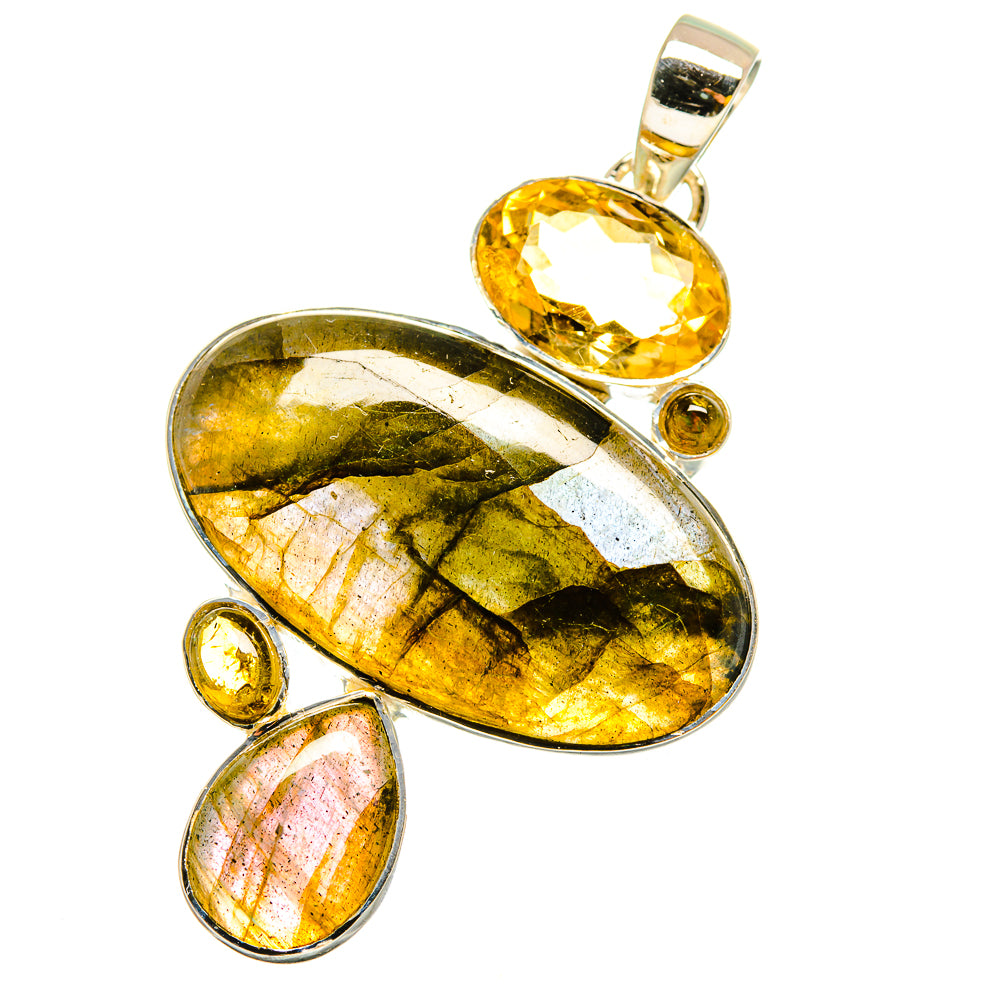 Labradorite Pendants handcrafted by Anasilvercos - PD13509