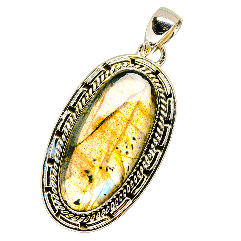 Labradorite Pendants handcrafted by Anasilvercos - PD13523