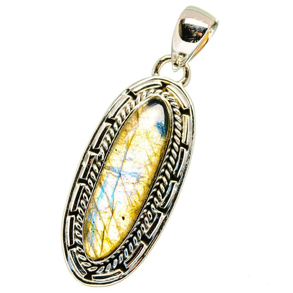 Labradorite Pendants handcrafted by Anasilvercos - PD13553
