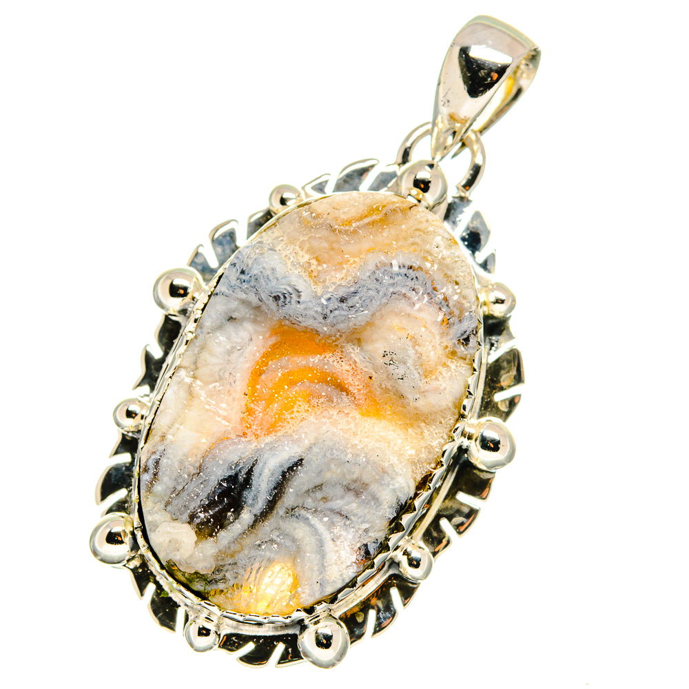 Desert Druzy Pendants handcrafted by Anasilvercos - PD13554