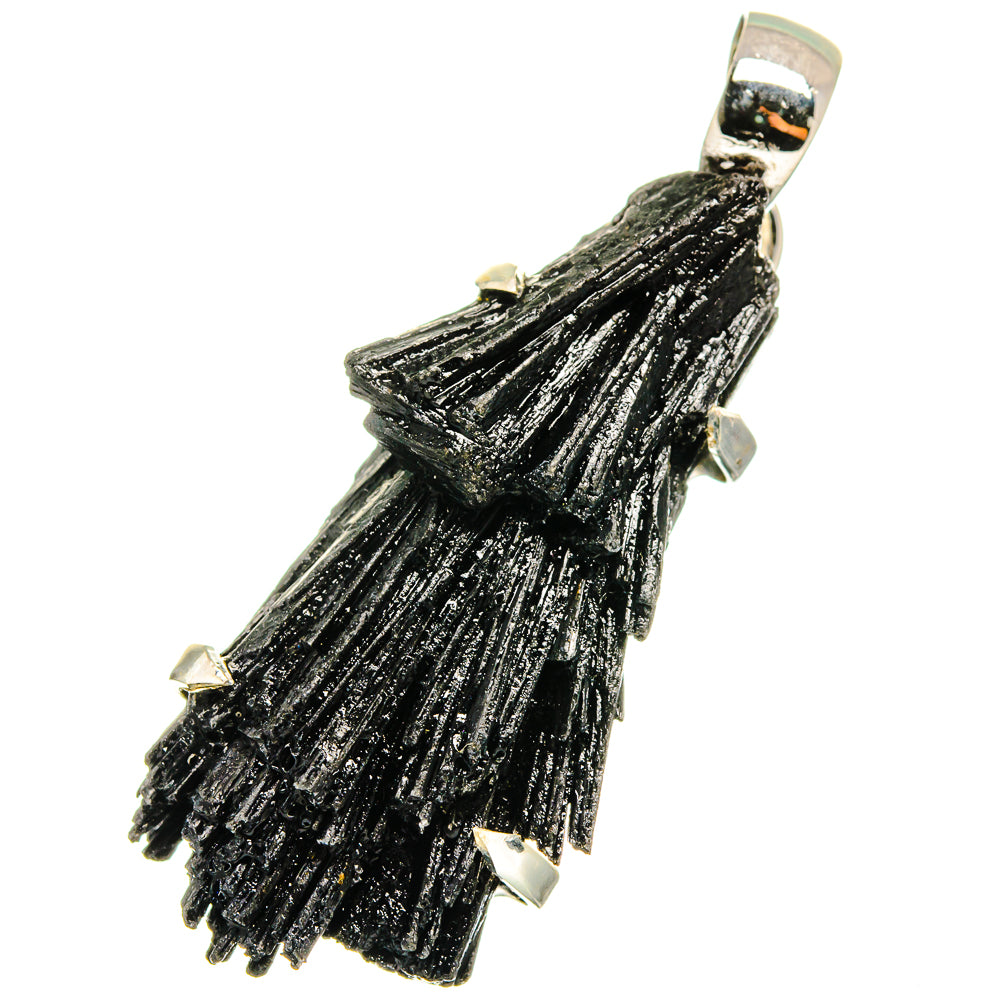 Black Tourmaline Pendants handcrafted by Anasilvercos - PD13575