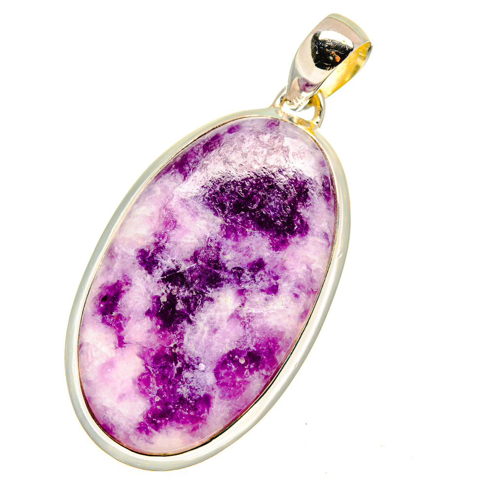 Lepidolite Pendants handcrafted by Anasilvercos - PD13591