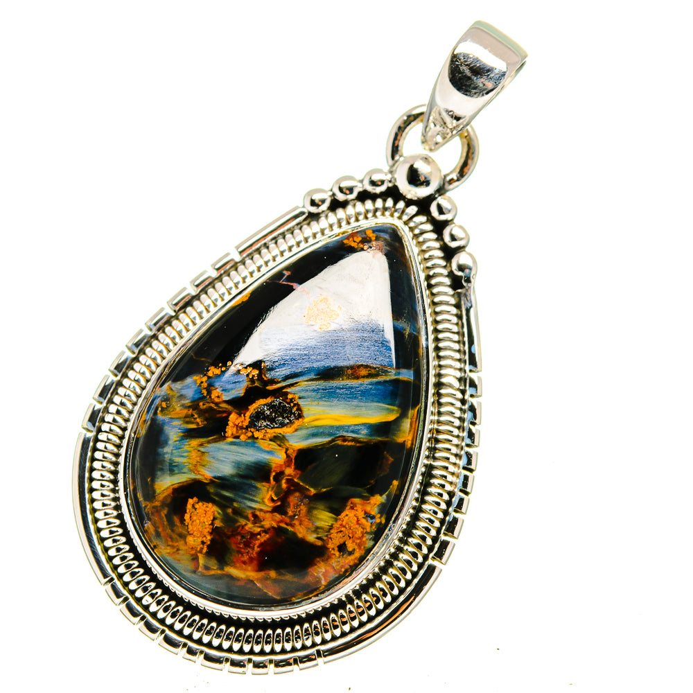 Pietersite Pendants handcrafted by Anasilvercos - PD13593