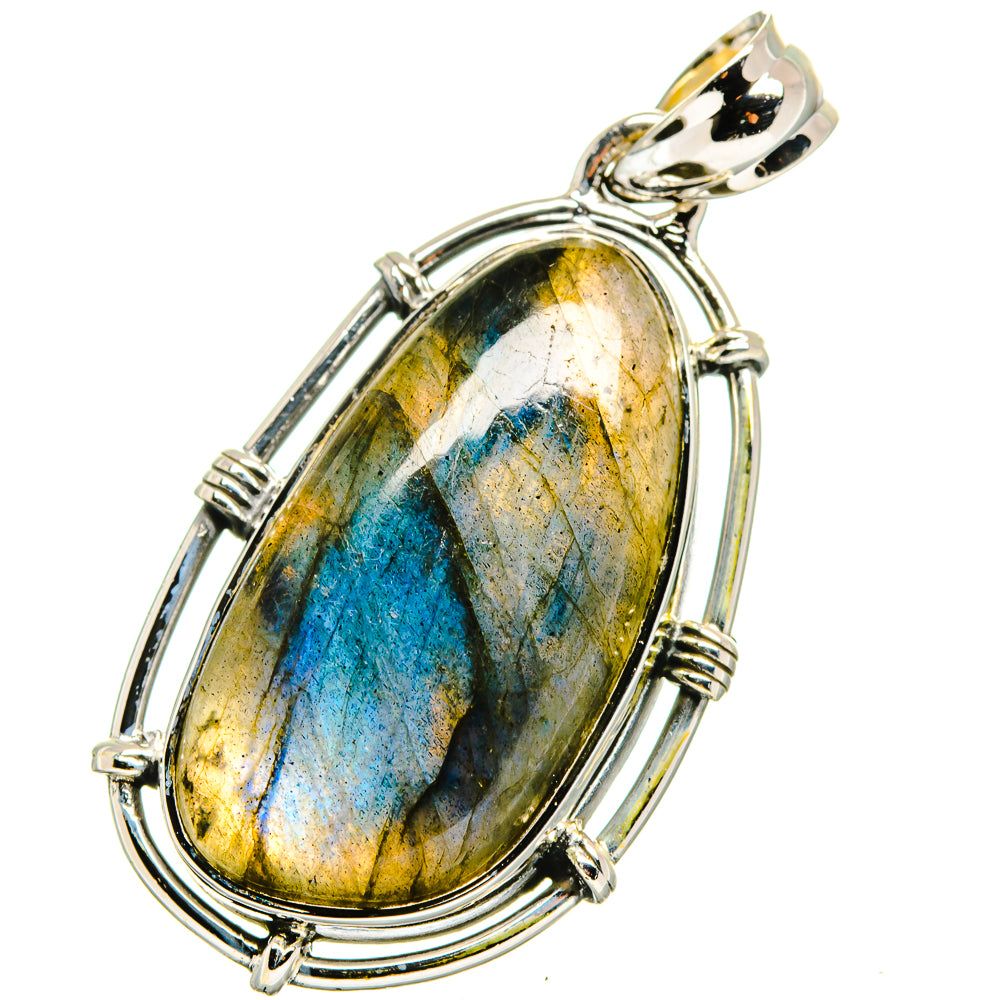 Labradorite Pendants handcrafted by Anasilvercos - PD13595