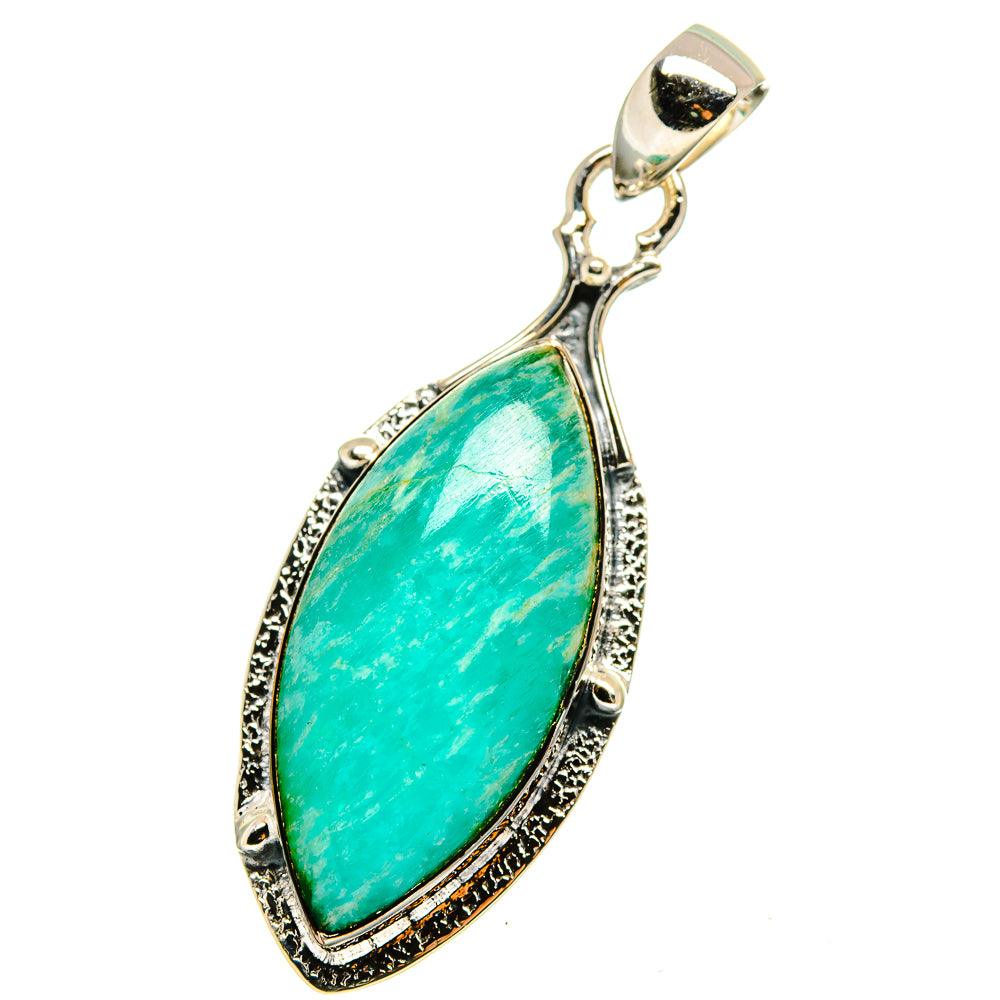 Amazonite Pendants handcrafted by Anasilvercos - PD13600