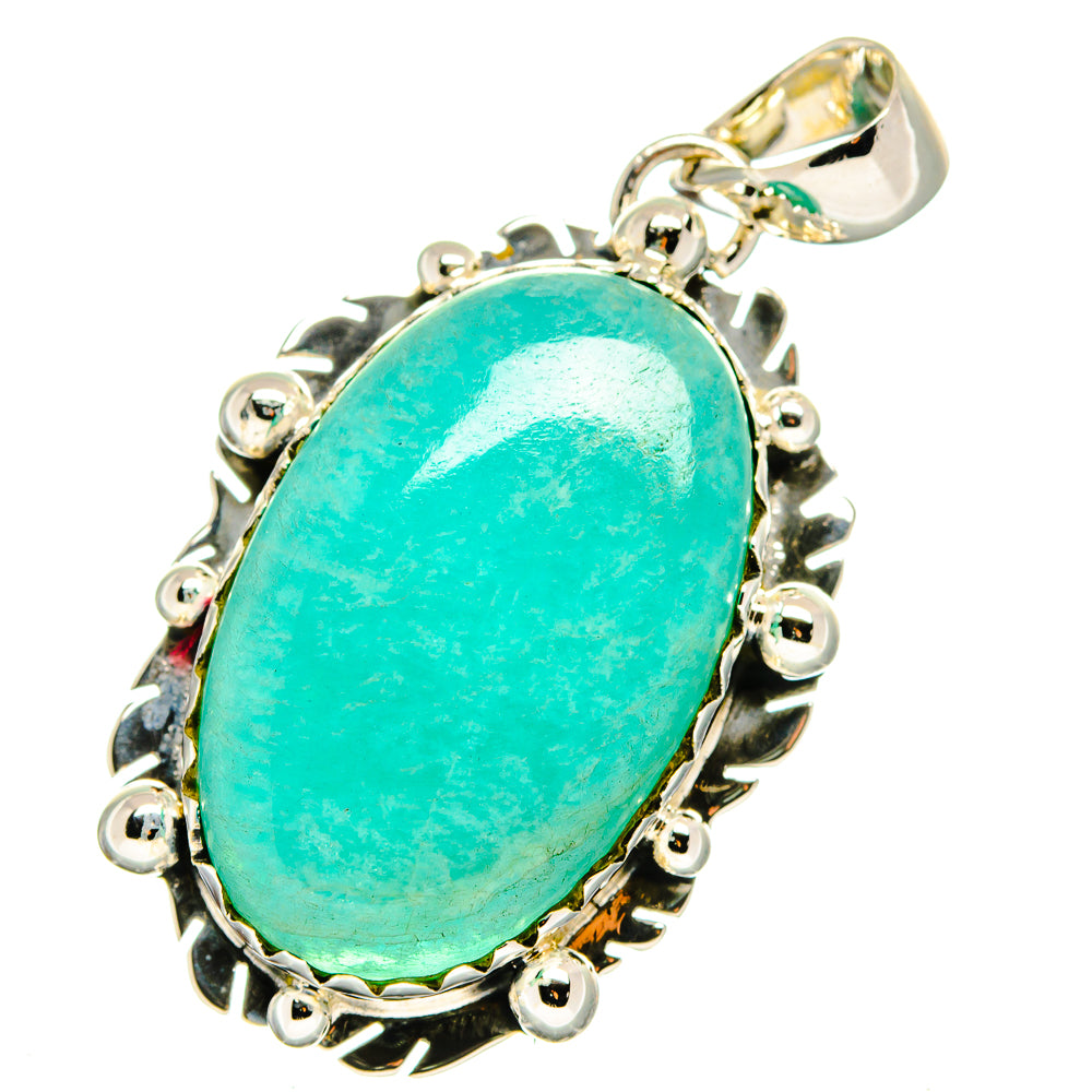 Amazonite Pendants handcrafted by Anasilvercos - PD13618