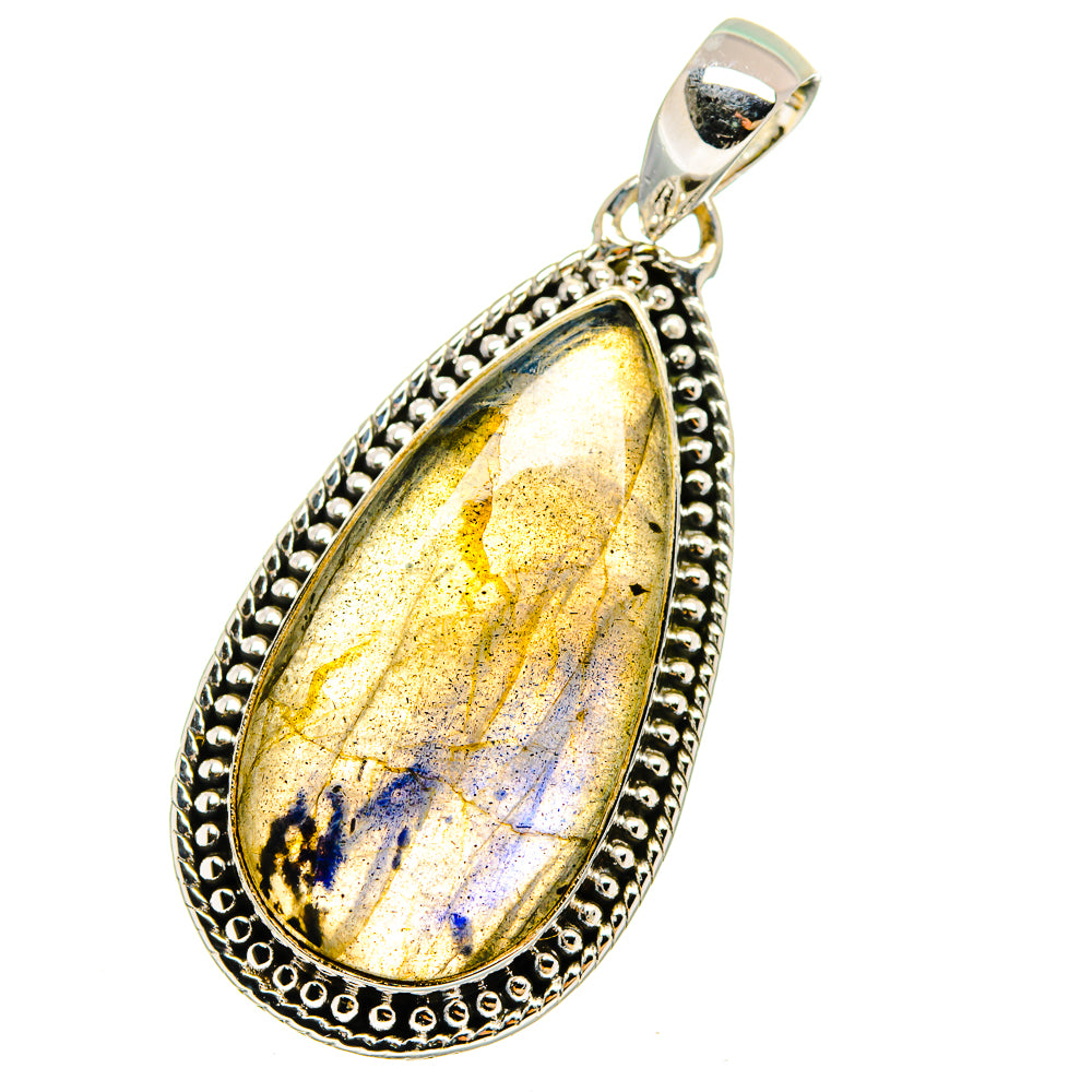 Labradorite Pendants handcrafted by Anasilvercos - PD13622