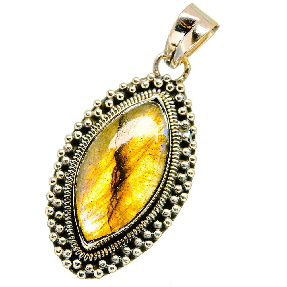 Labradorite Pendants handcrafted by Anasilvercos - PD13633