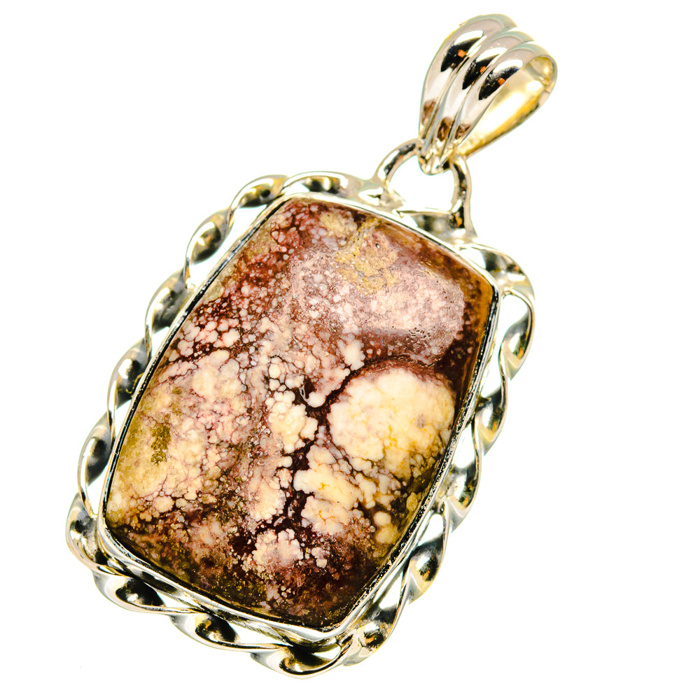 Wild Horse Jasper Pendants handcrafted by Anasilvercos - PD13650