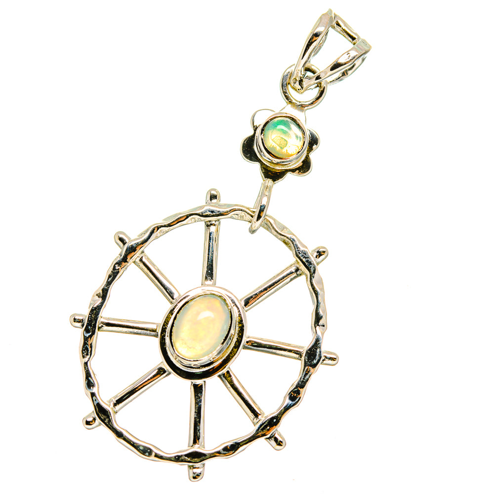 Ethiopian Opal Pendants handcrafted by Anasilvercos - PD13652