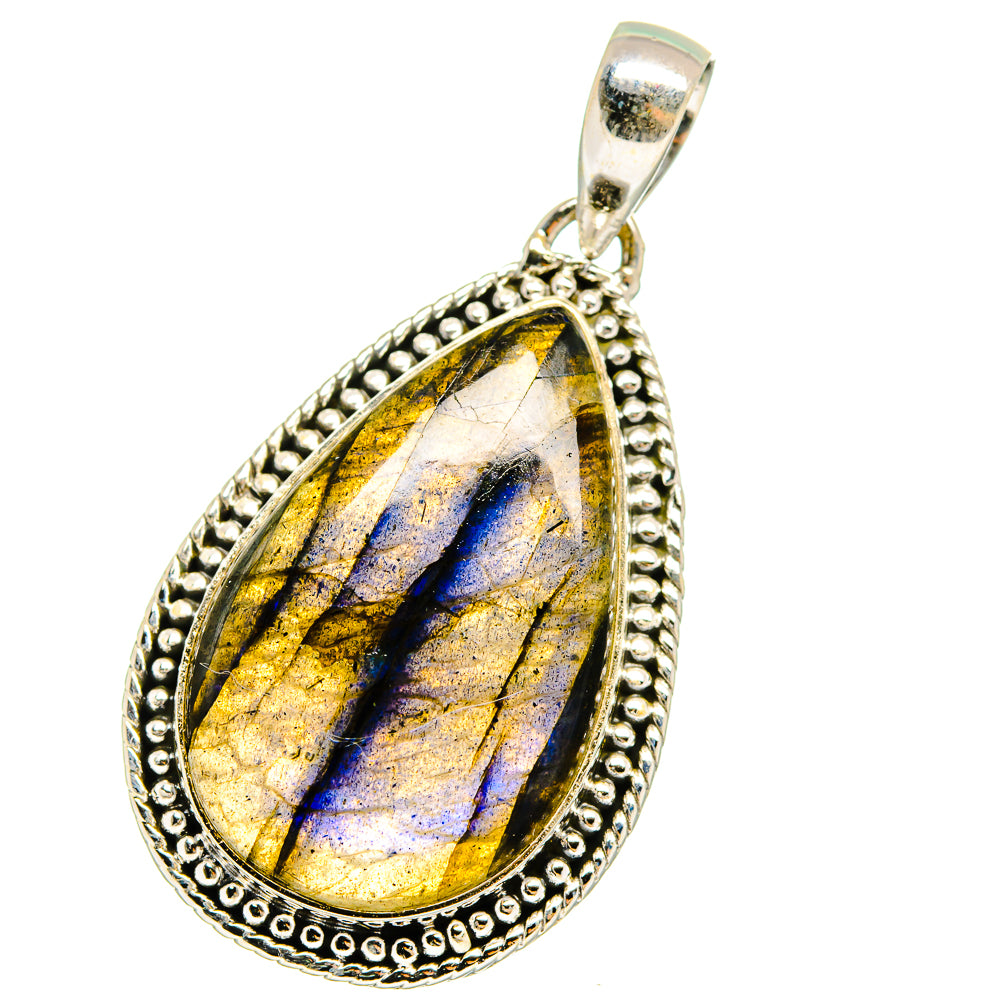 Labradorite Pendants handcrafted by Anasilvercos - PD13667