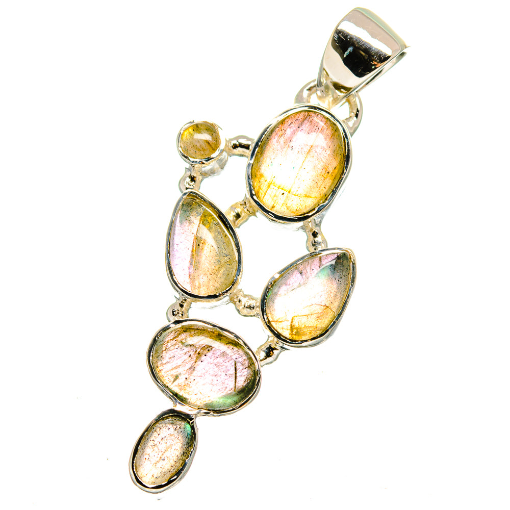 Labradorite Pendants handcrafted by Anasilvercos - PD13674