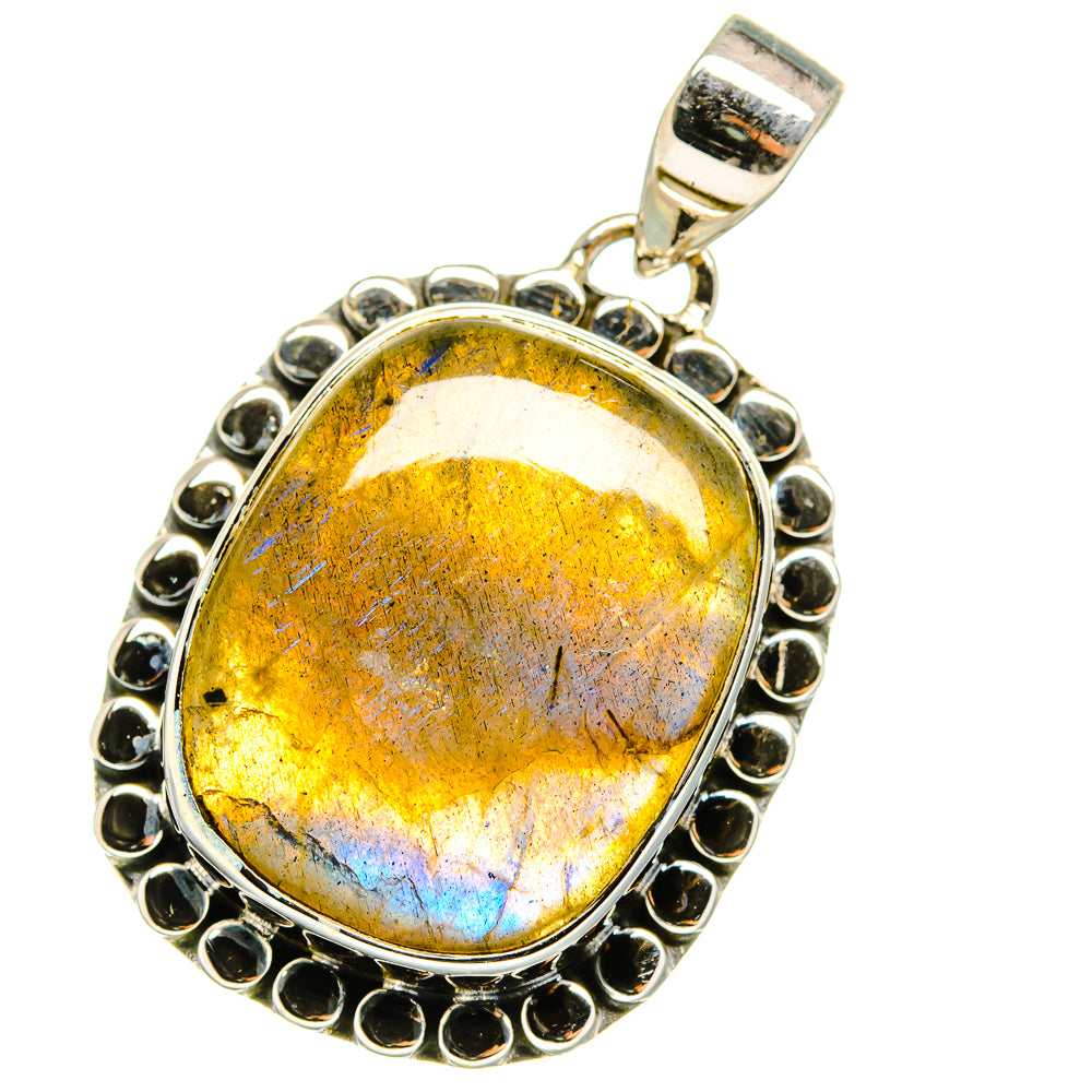 Labradorite Pendants handcrafted by Anasilvercos - PD13682