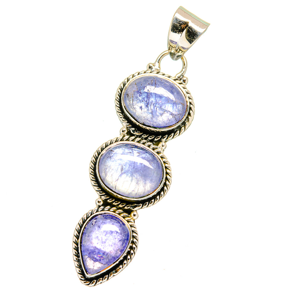 Tanzanite Pendants handcrafted by Anasilvercos - PD13700
