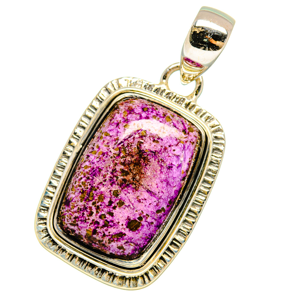 Stichtite Pendants handcrafted by Anasilvercos - PD13707