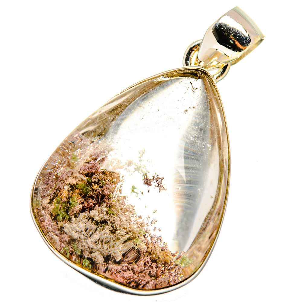 Garden Quartz Pendants handcrafted by Anasilvercos - PD13722