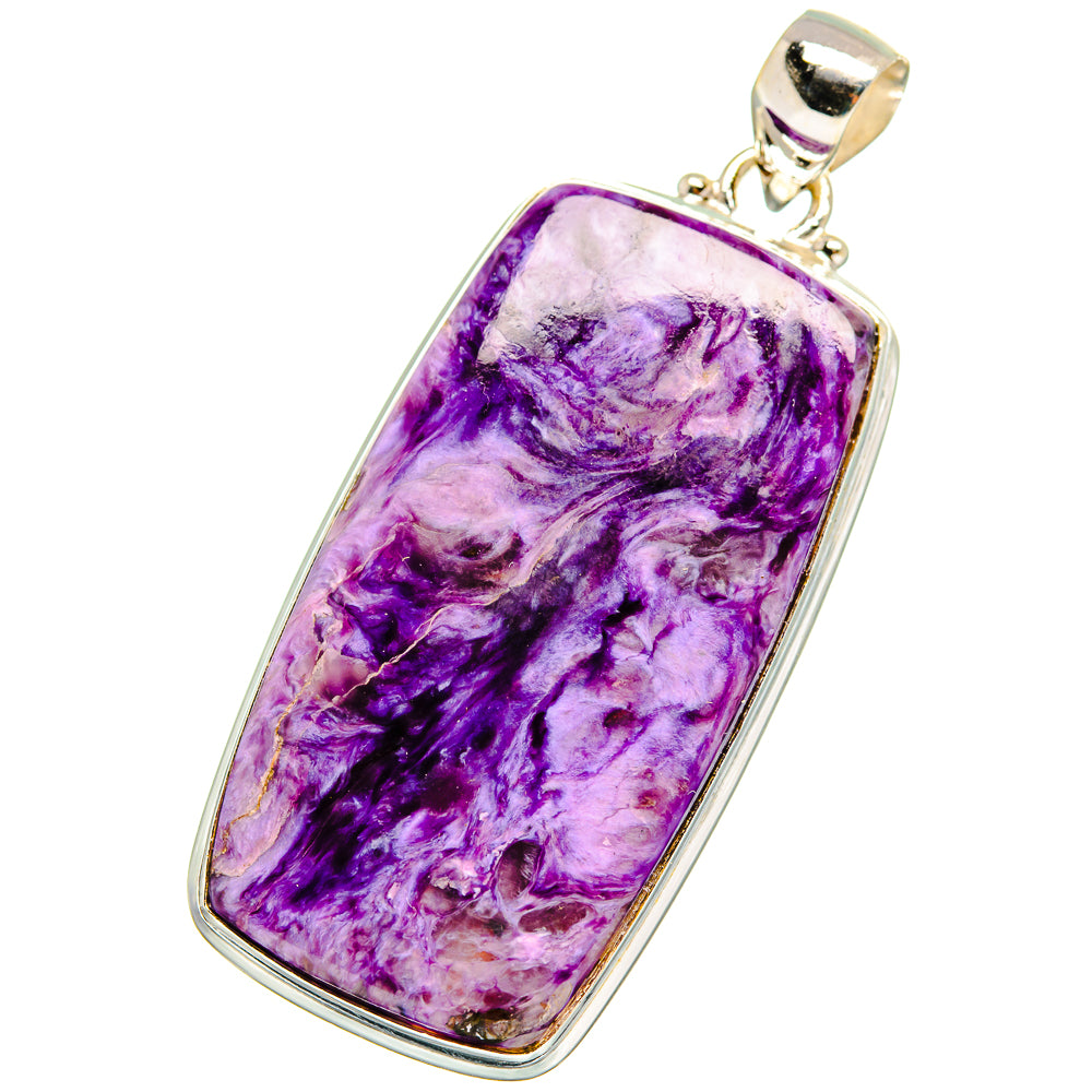 Charoite Pendants handcrafted by Anasilvercos - PD13739