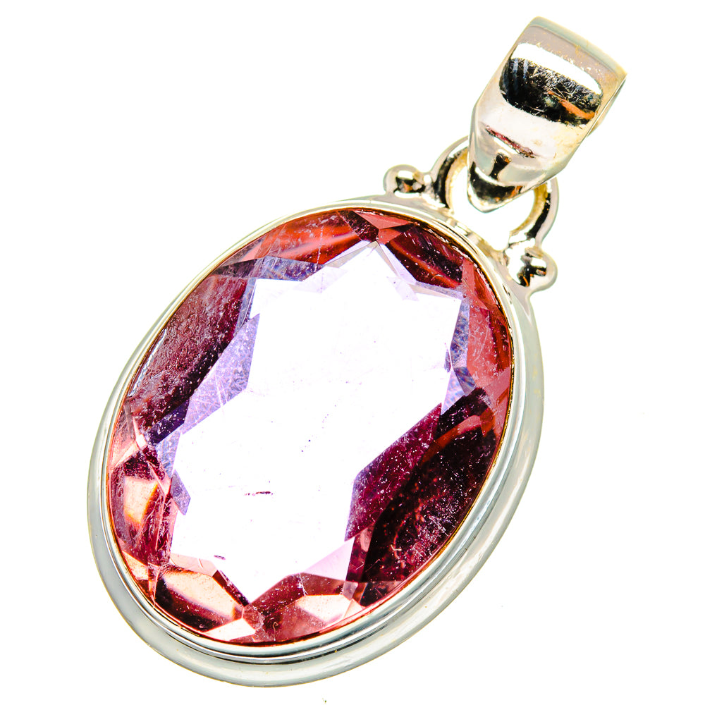 Color Change Alexandrite (lab.) Pendants handcrafted by Anasilvercos - PD13744
