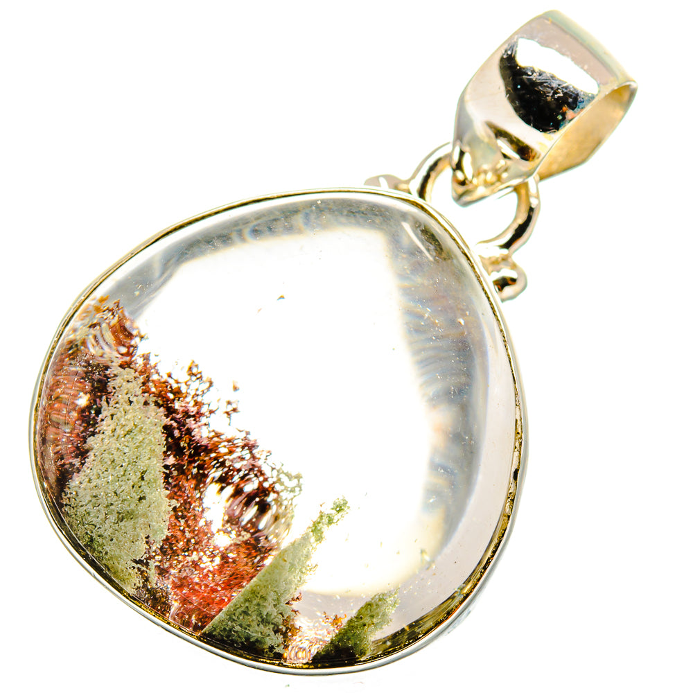 Garden Quartz Pendants handcrafted by Anasilvercos - PD13745