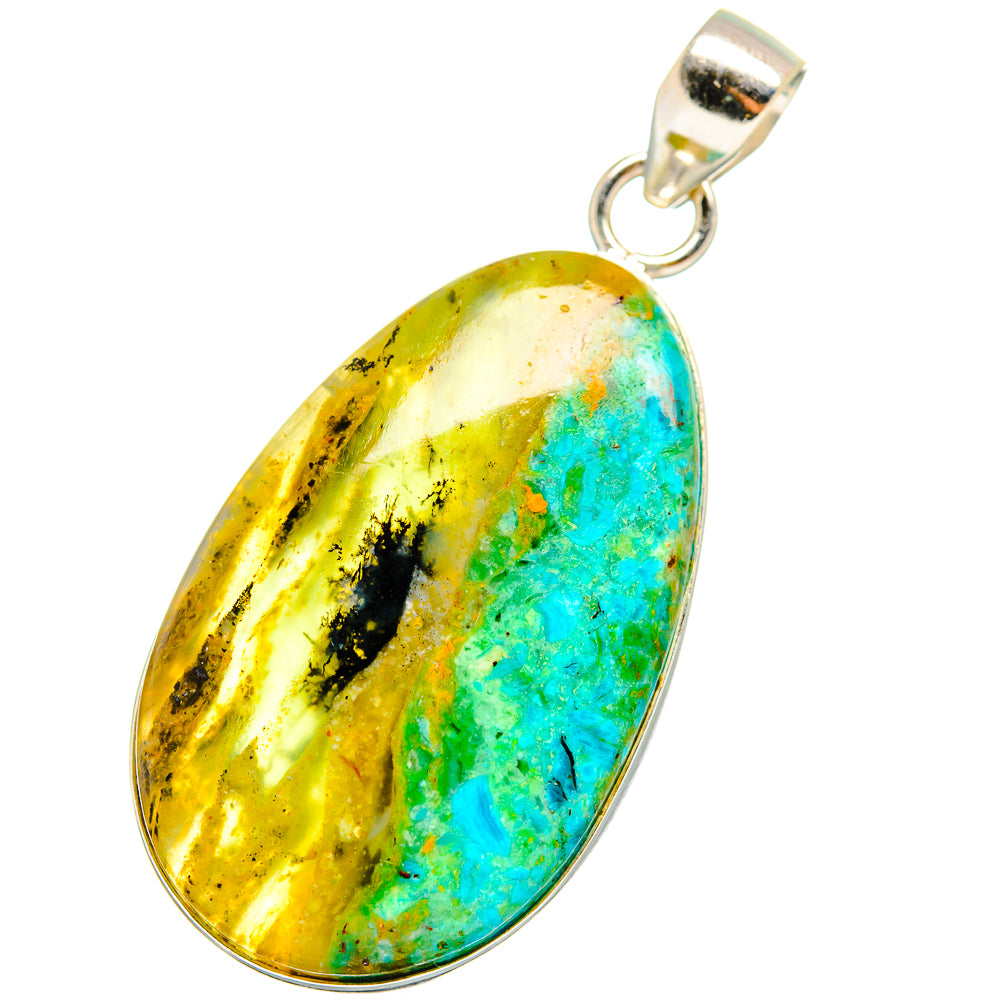 Peruvian Opal Pendants handcrafted by Anasilvercos - PD13756