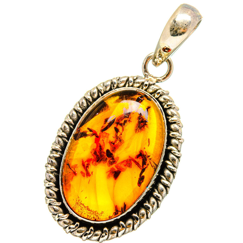 Baltic Amber Pendants handcrafted by Anasilvercos - PD13763