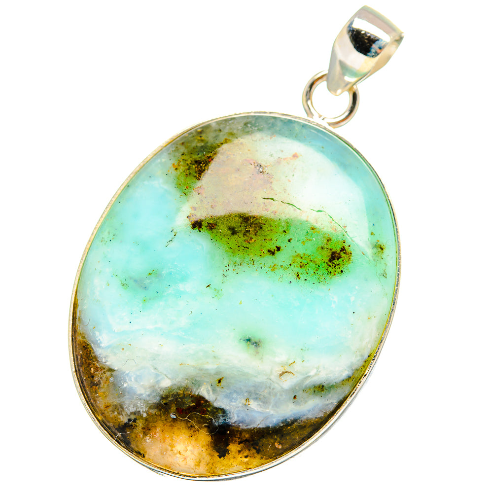 Peruvian Opal Pendants handcrafted by Anasilvercos - PD13769