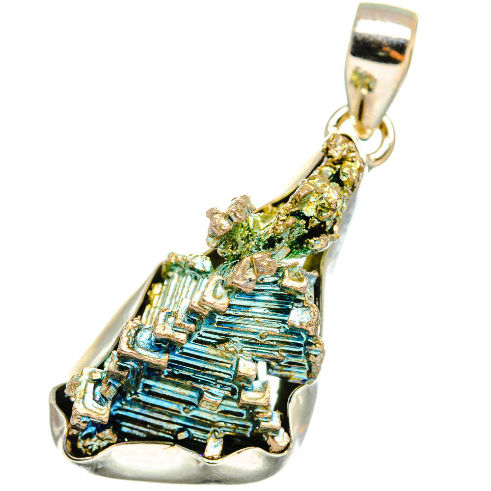 Bismuth Crystal Pendants handcrafted by Anasilvercos - PD13778