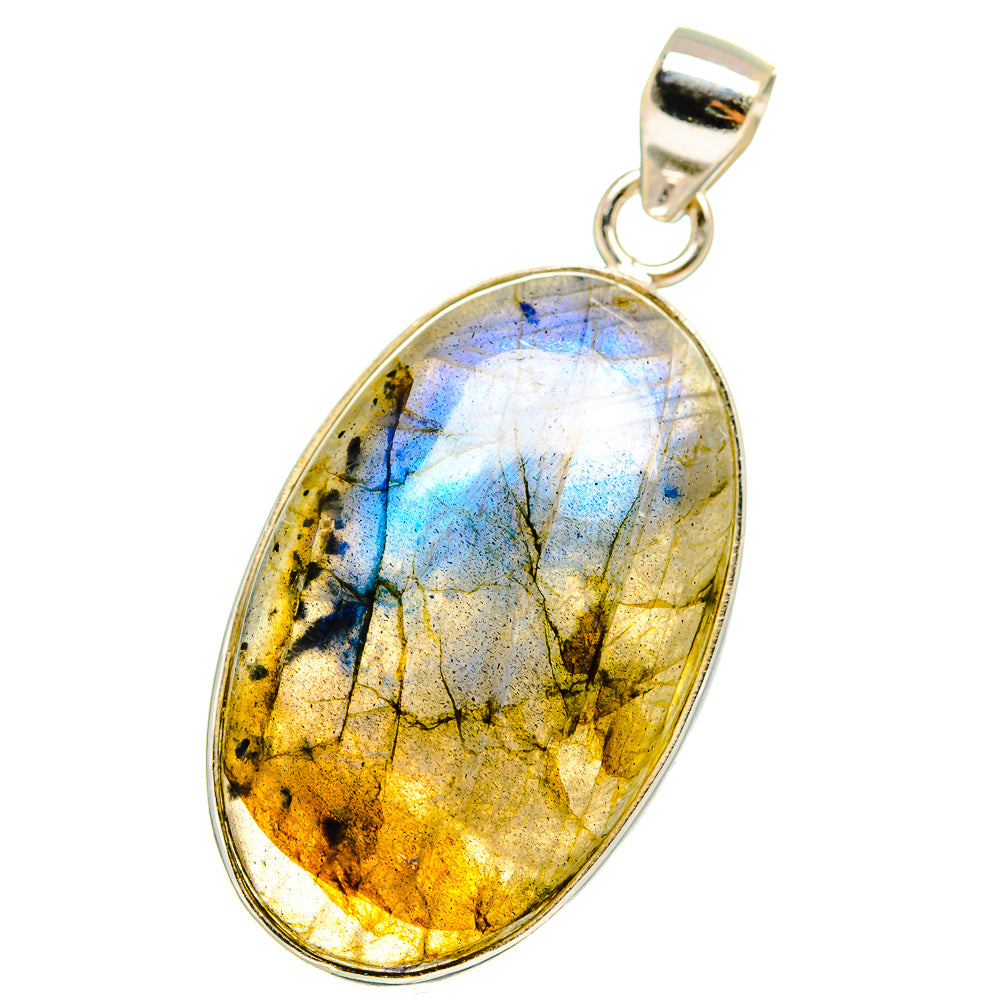 Labradorite Pendants handcrafted by Anasilvercos - PD13786