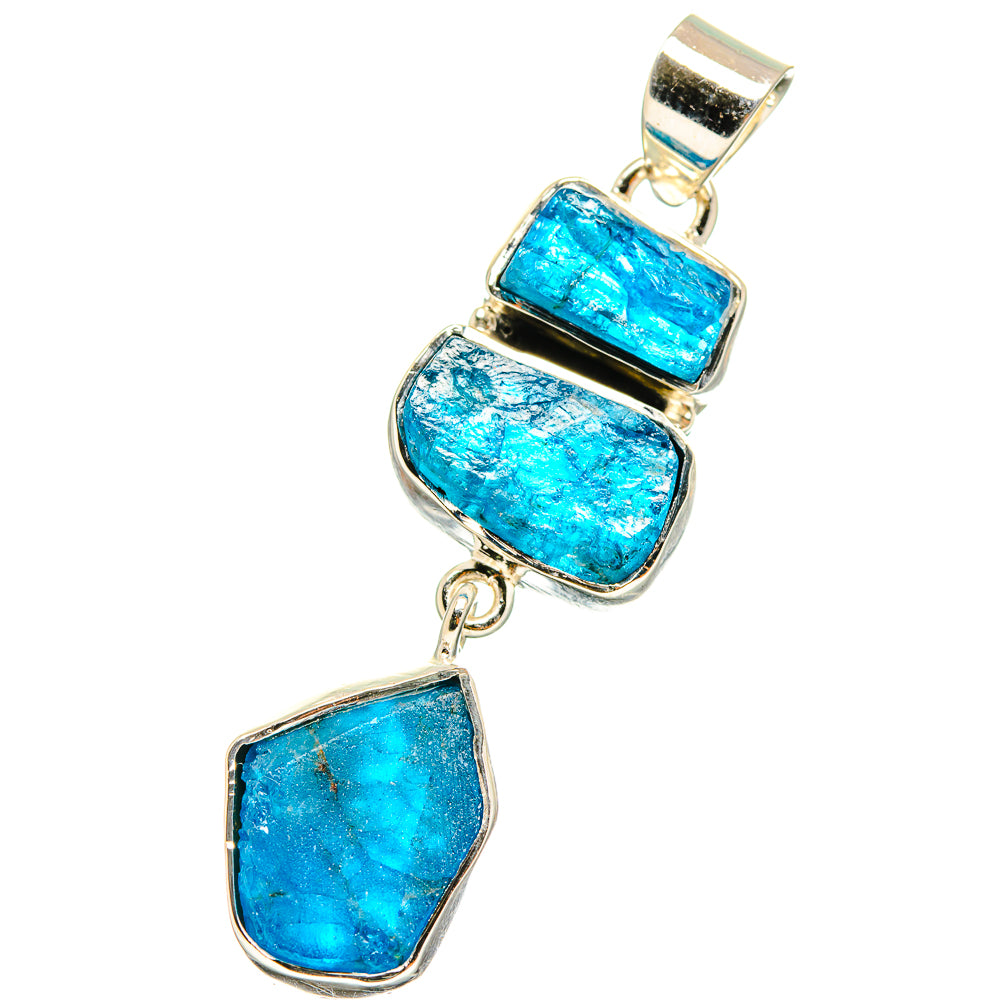 Apatite Pendants handcrafted by Anasilvercos - PD13794