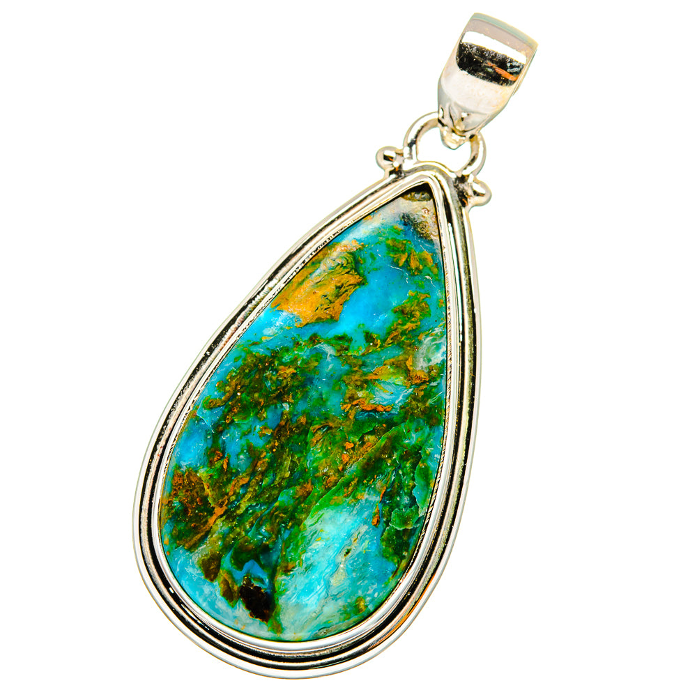 Peruvian Opal Pendants handcrafted by Anasilvercos - PD13807