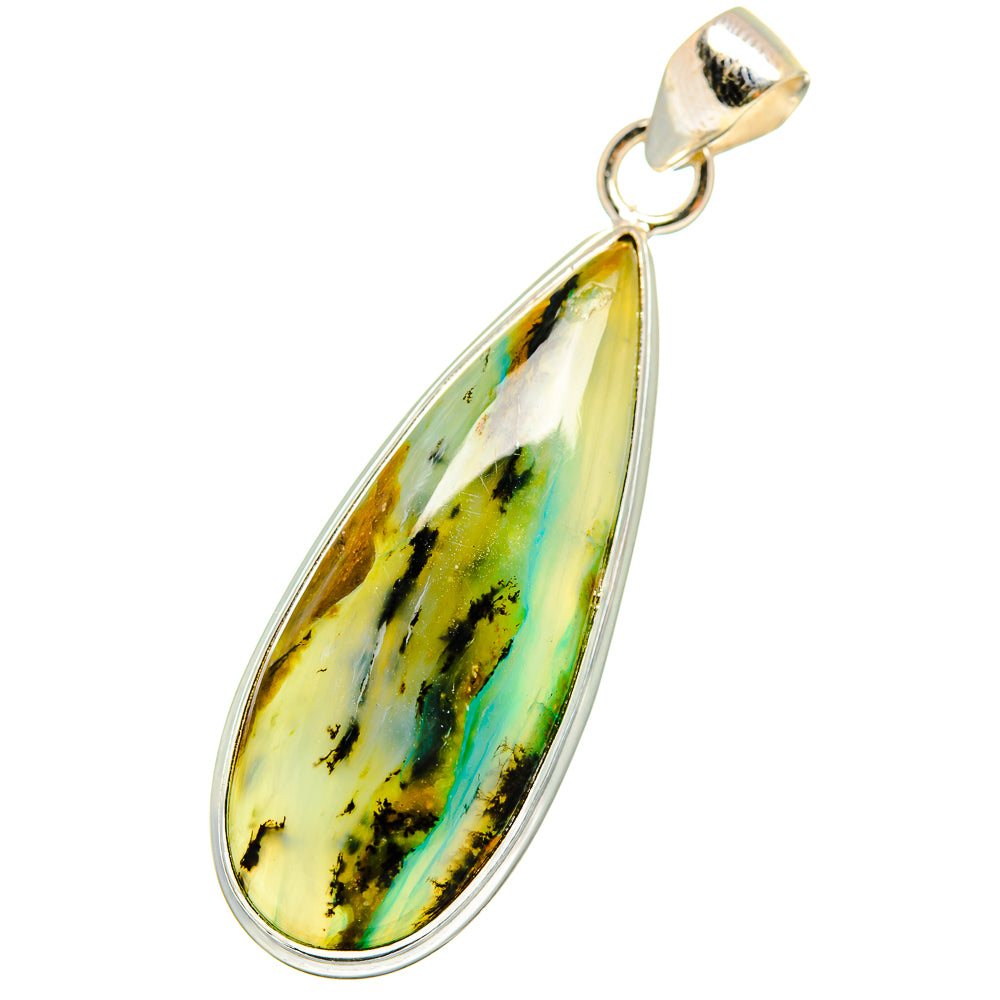 Peruvian Opal Pendants handcrafted by Anasilvercos - PD13810