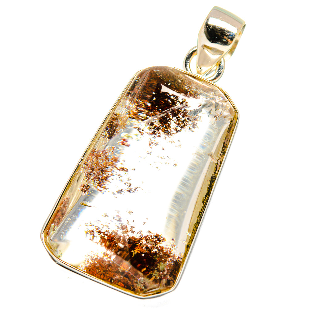Garden Quartz Pendants handcrafted by Anasilvercos - PD13814