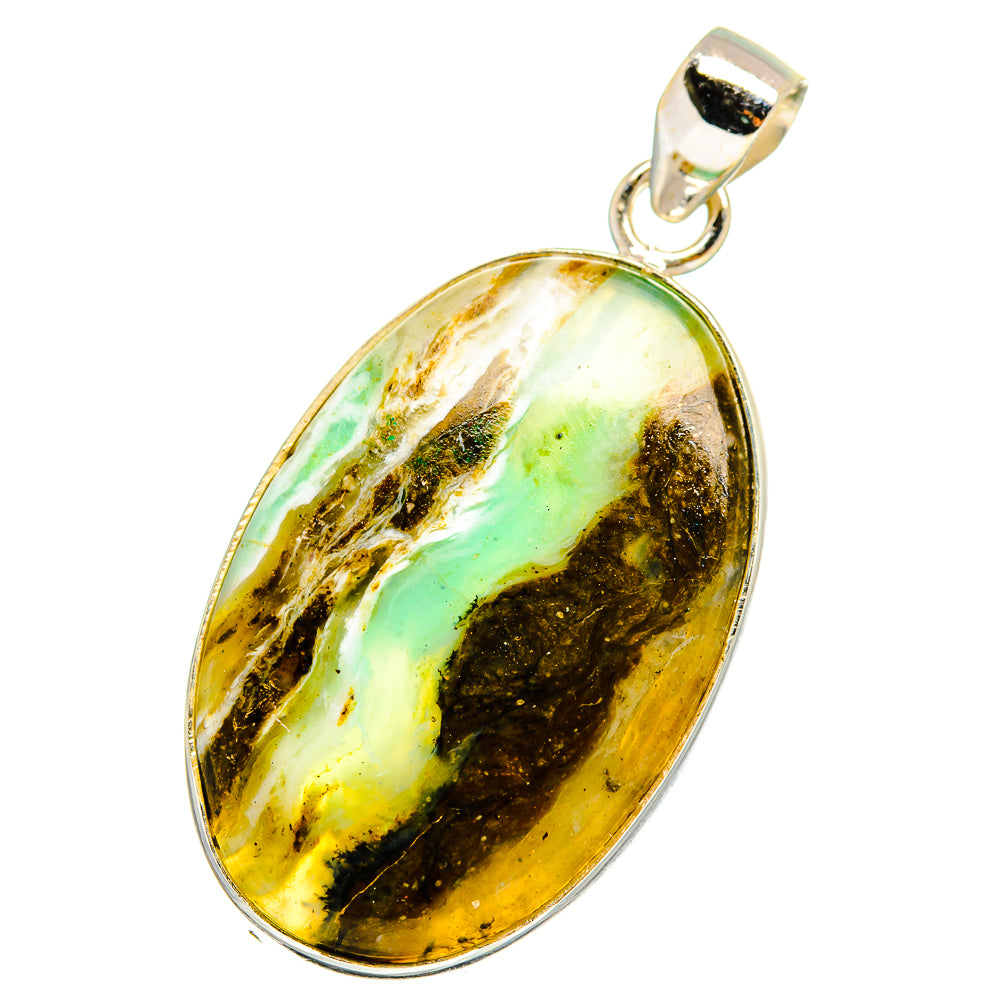 Peruvian Opal Pendants handcrafted by Anasilvercos - PD13816