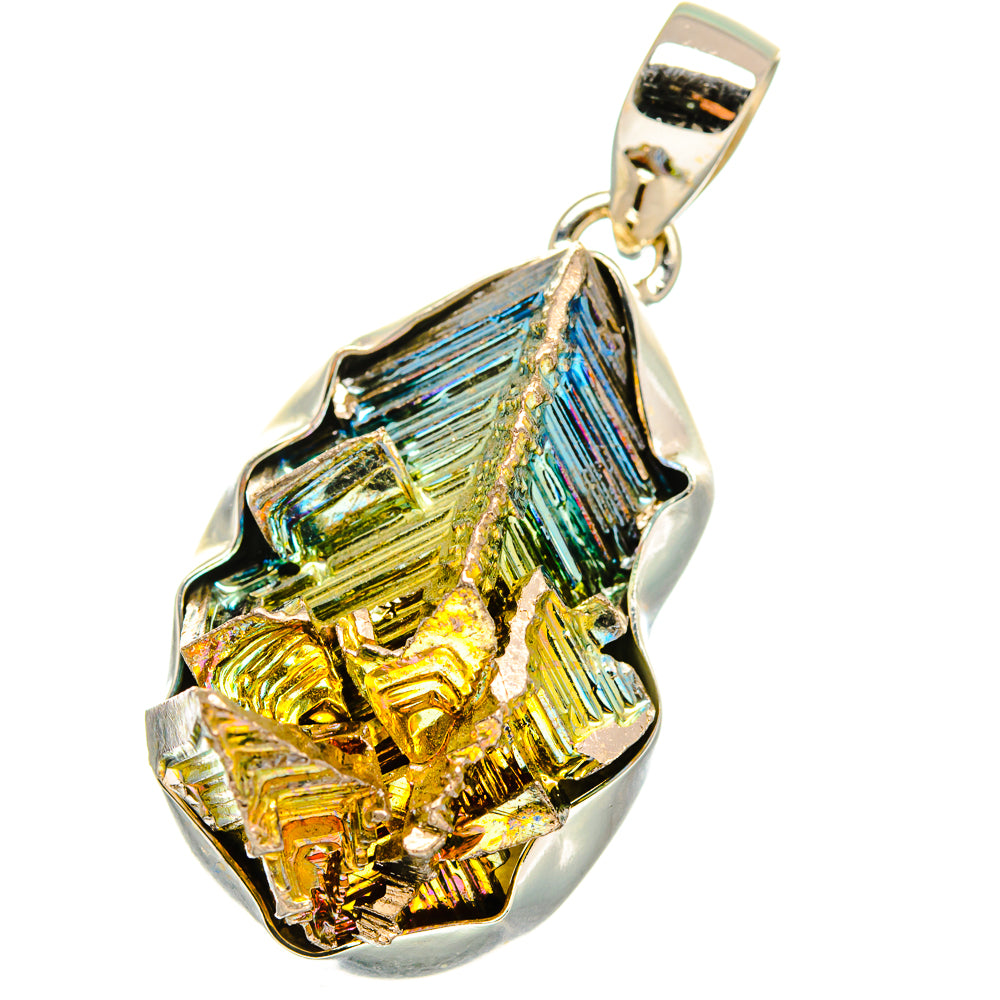 Bismuth Crystal Pendants handcrafted by Anasilvercos - PD13827