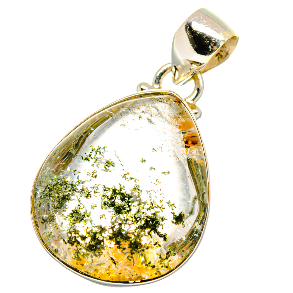 Garden Quartz Pendants handcrafted by Anasilvercos - PD13830