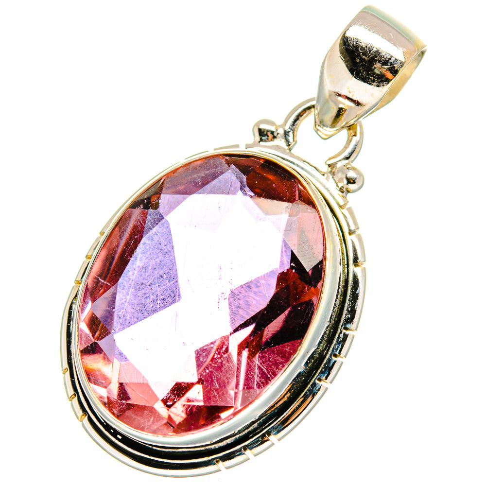 Color Change Alexandrite (lab.) Pendants handcrafted by Anasilvercos - PD13835